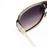 Thumbnail for Kris Van Assche x Linda Farrow Purple Sunglasses KVA6C5SUN