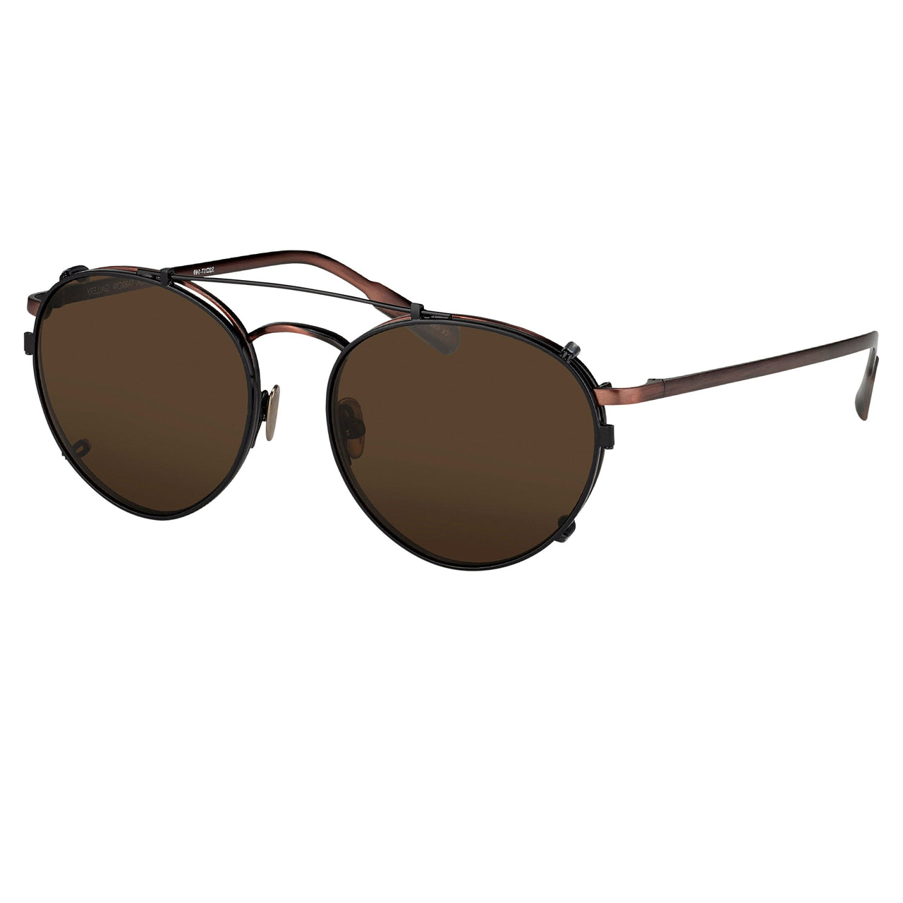 Kris Van Assche x Linda Farrow Brown Sunglasses KVA71C1SUN