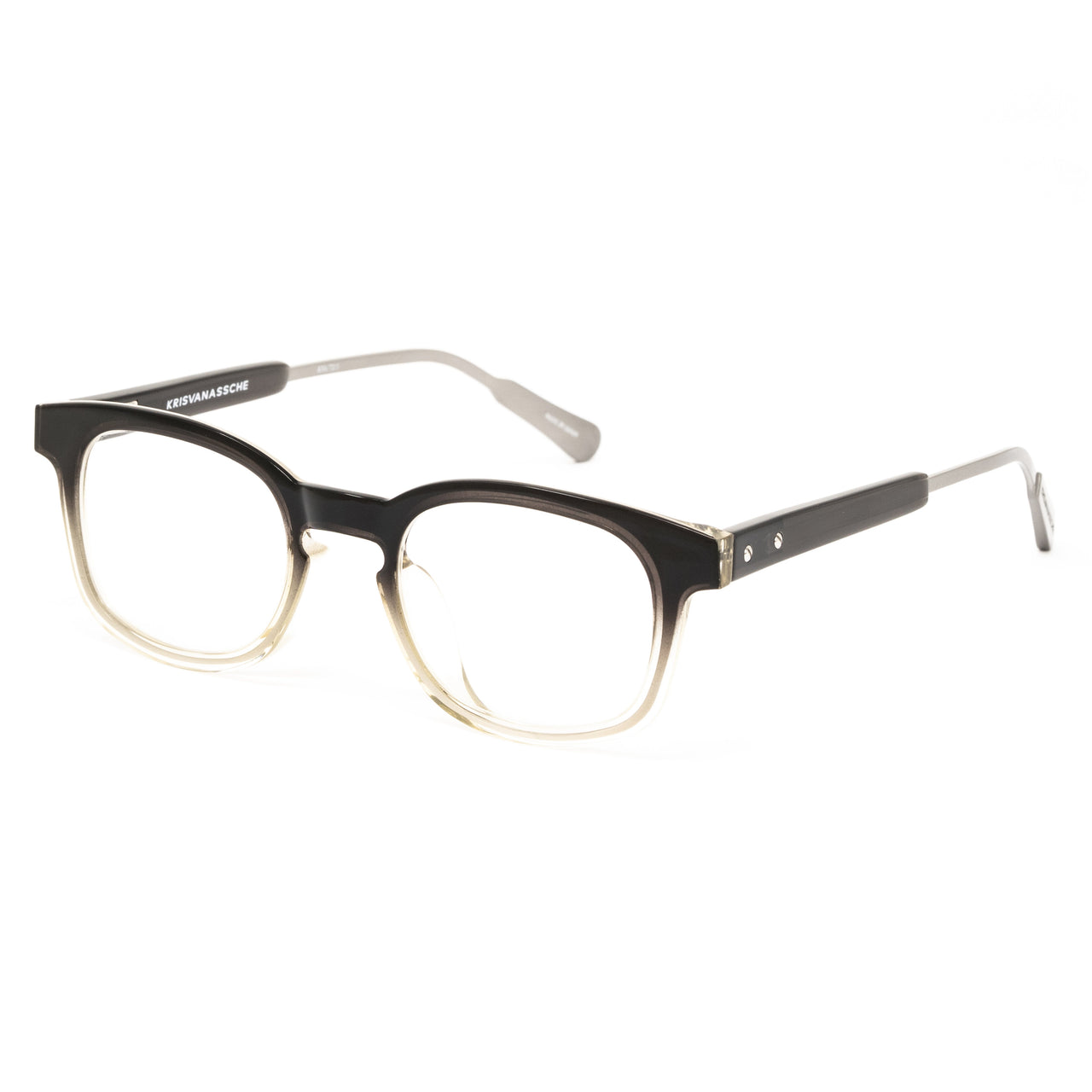 Kris Van Assche x Linda Farrow Black Eyeglasses KVA72C1OPT