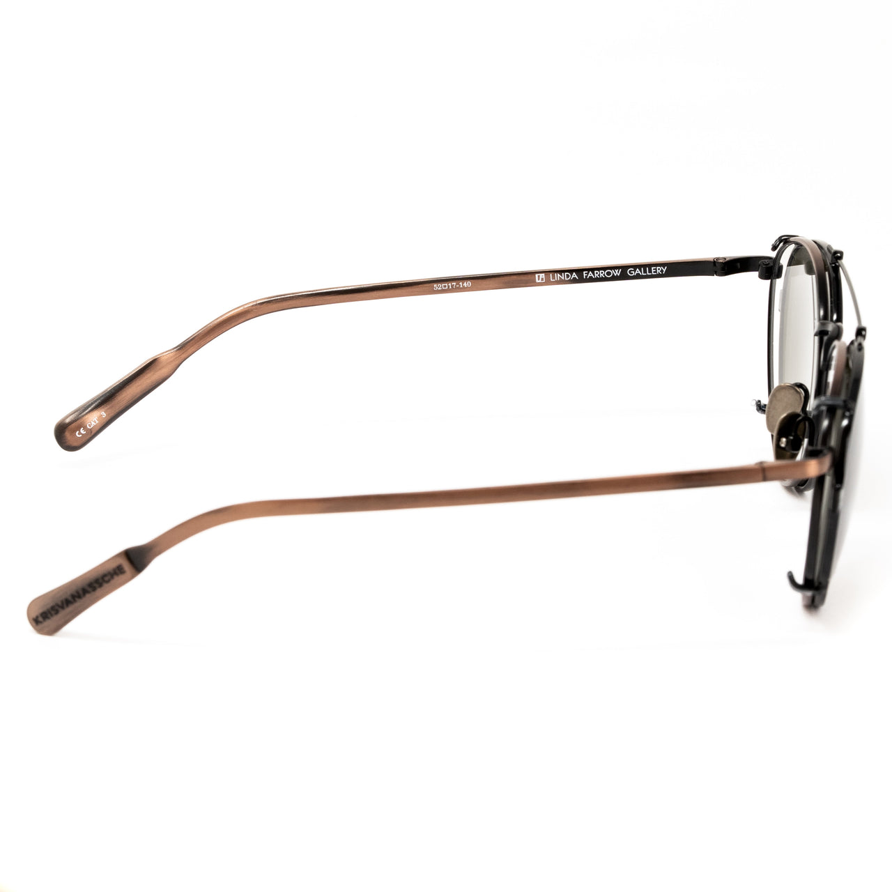 Kris Van Assche x Linda Farrow Brown Sunglasses KVA71C1SUN