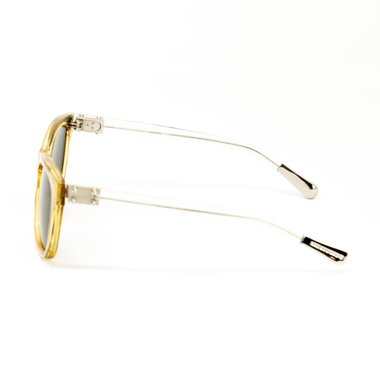 Kris Van Assche x Linda Farrow Yellow Sunglasses KVA8C7SUN