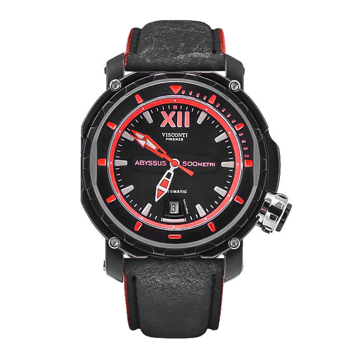 Visconti Automatic Watch Full Dive 1000M Black KW51-03