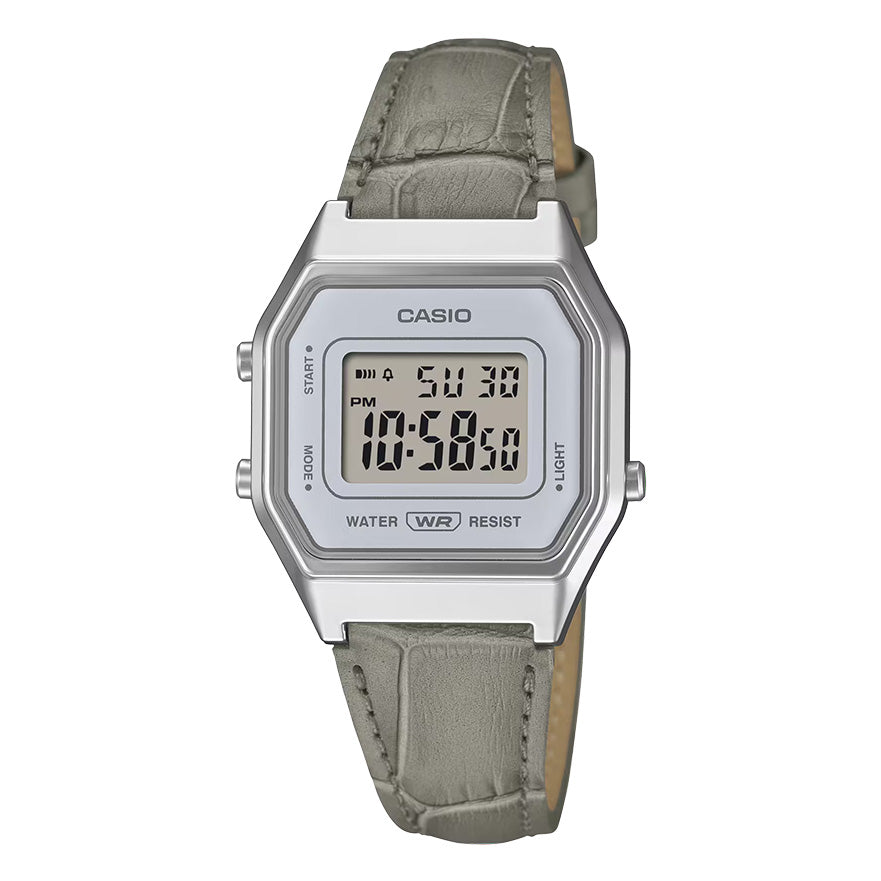 Casio Ladies' Digital Watch 29mm Vintage Classic Grey