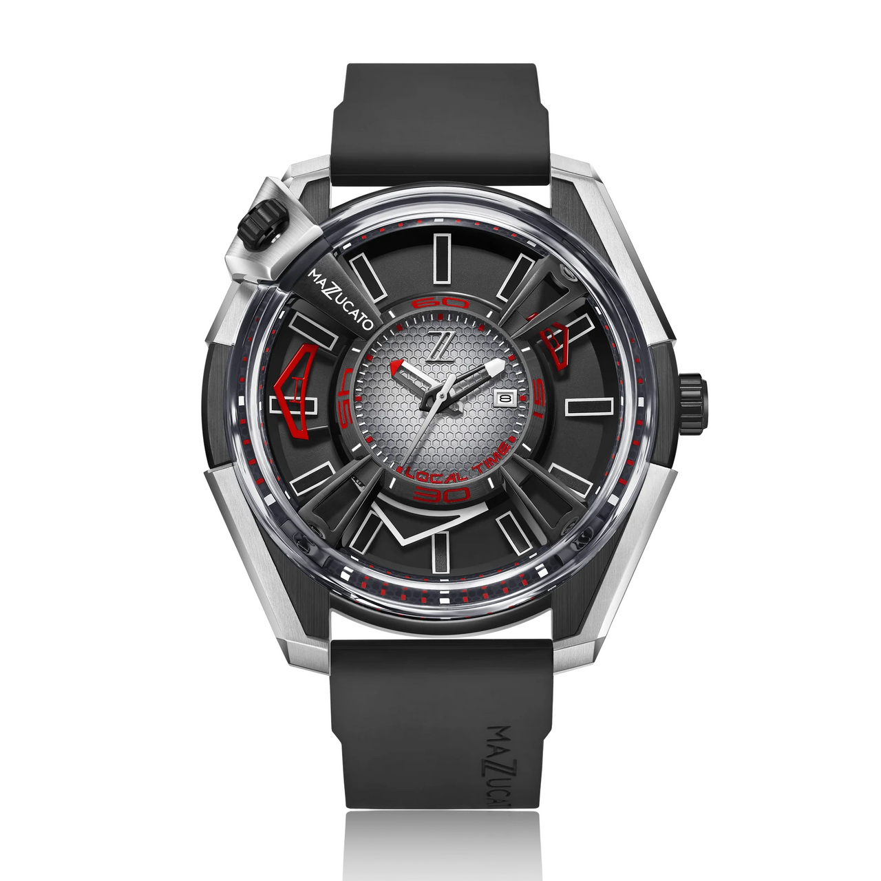 Mazzucato Watch Automatic LAX Limited Edition Dual Time 01-BK