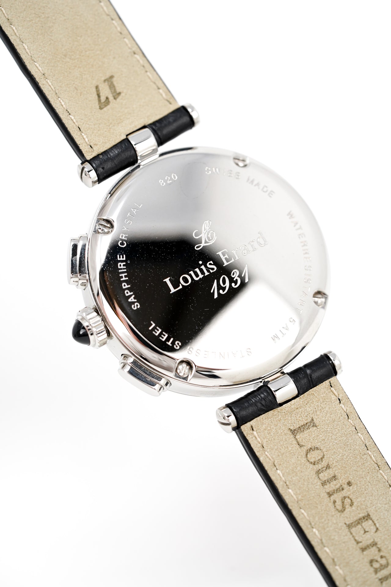 Louis Erard Watch Ladies Chronograph Romance Diamond 12820SE11.BDCC5