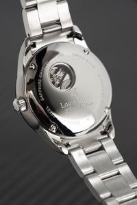 Louis Erard Heritage Automatic Diamond Black Dial Ladies Watch