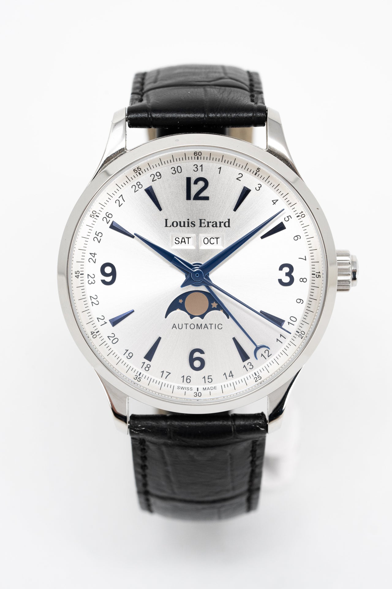 Louis Erard Men's Watch Automatic 1931 Moon Phase 31218AA21.BDC02 – Watches  & Crystals