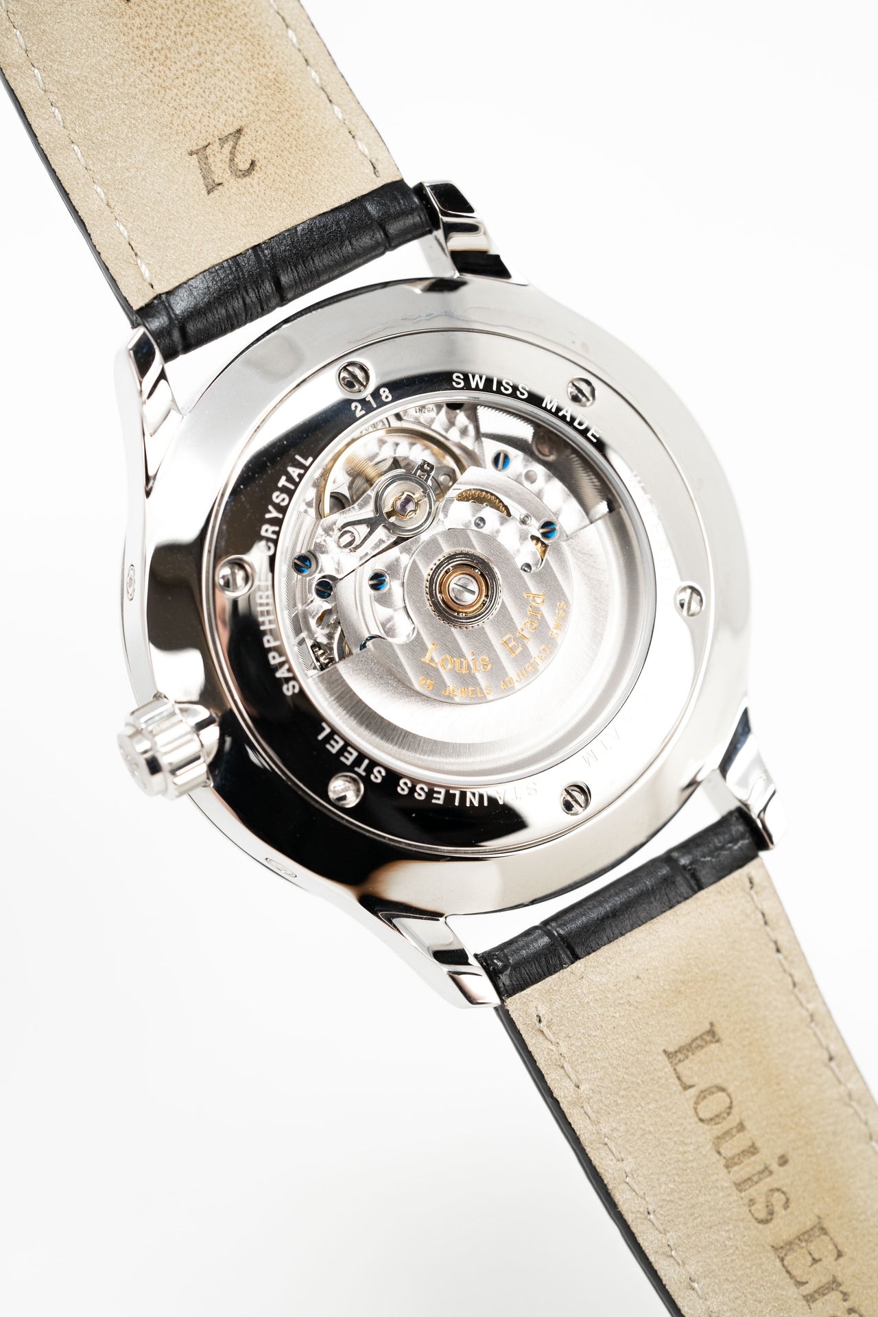 Louis Erard 1931 Dual Time Automatic Men's Watch 82 224 AA01 + Box