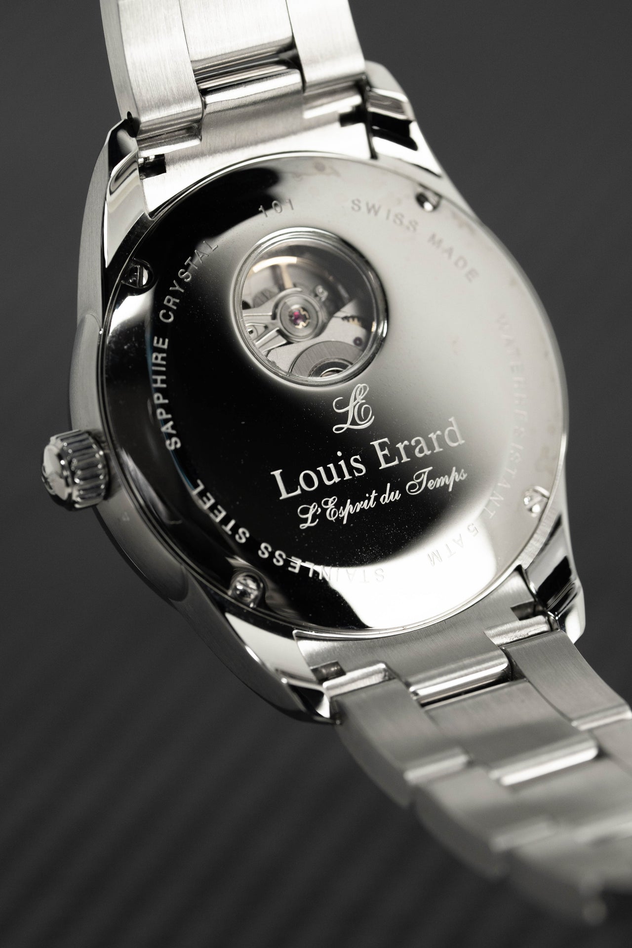 Louis Erard Watch Men's Automatic Heritage Diamond 69101SE01.BMA19 –  Watches & Crystals
