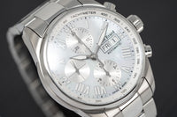 Thumbnail for Louis Erard Watch Men's Heritage Automatic Chronograph White MOP 78102AA04.BMA22