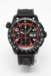 Thumbnail for Louis Erard Watch Men's Automatic La Sportive Chronograph Black & Red 78420AN50.BDE11