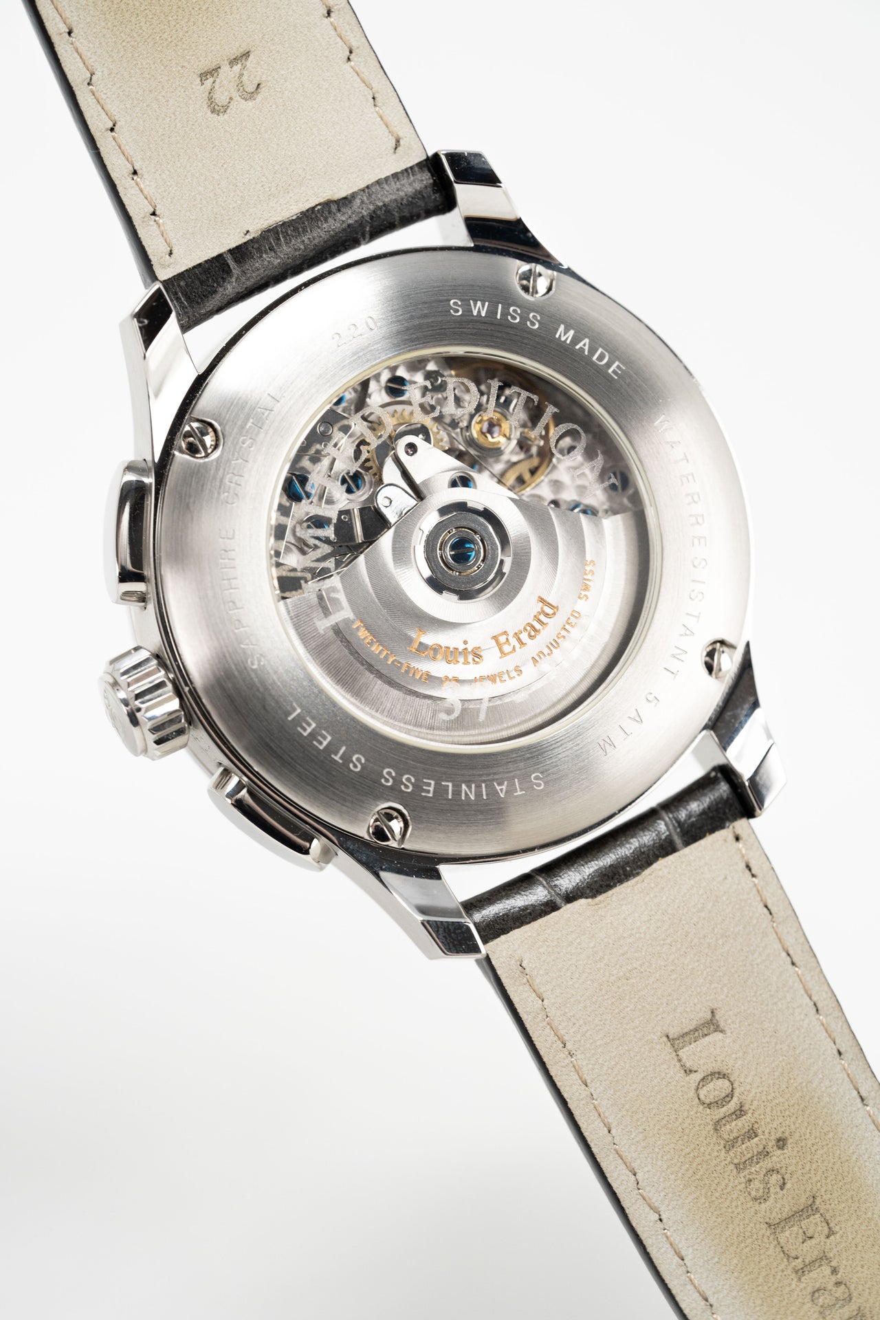 Louis Erard Automatic Watch 1931 Chronograph Grey 79220AA23.BDC56