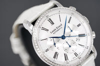 Thumbnail for Louis Erard Watch Ladies Chronograph Excellence White Diamonds 84234SE04.BAV12