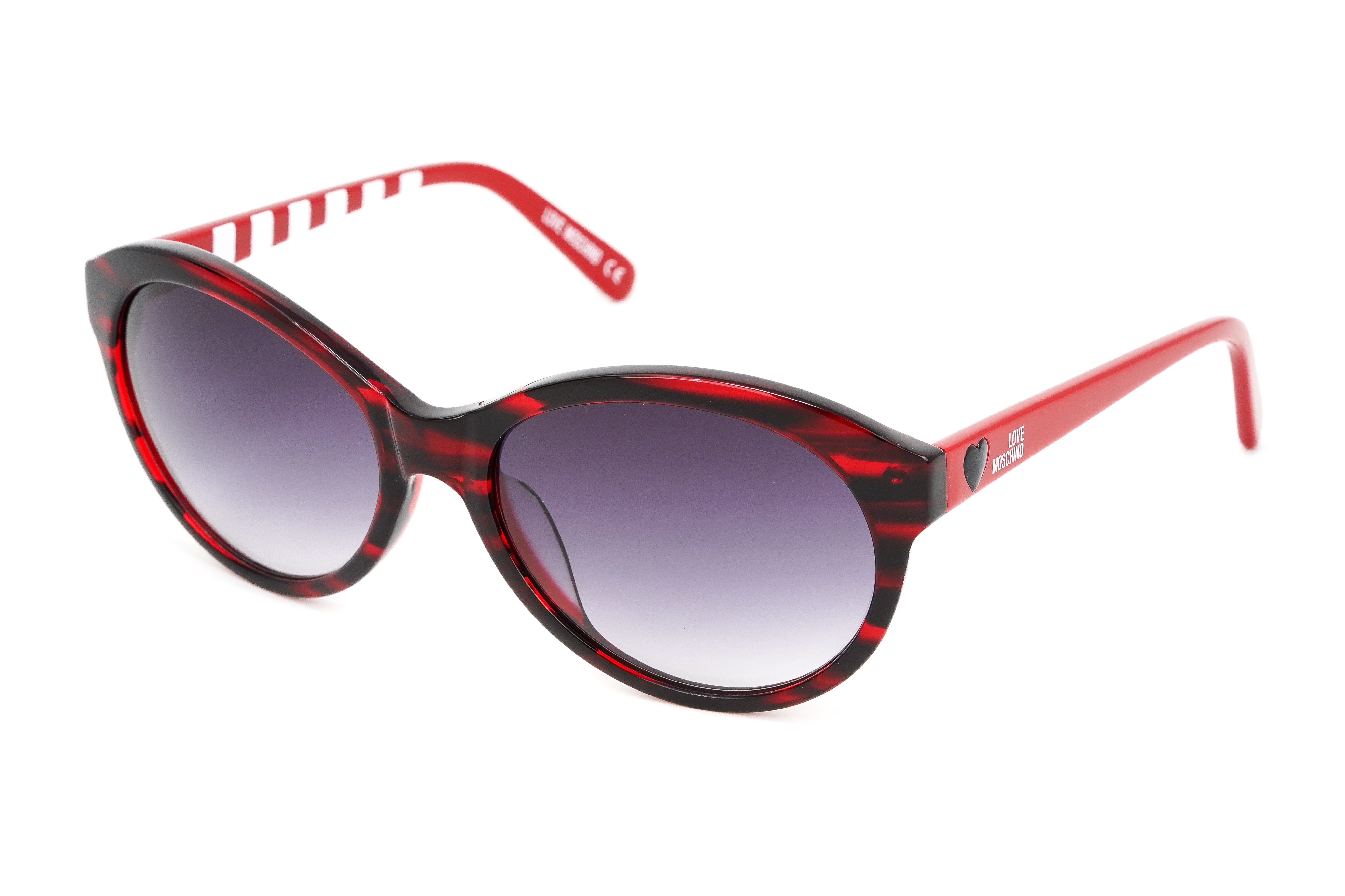 Love Moschino Women's Sunglasses Cat Eye Red ML51003SA