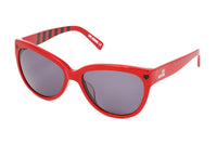 Thumbnail for Love Moschino Women's Sunglasses Oversized Cat Eye Red ML532S04SA
