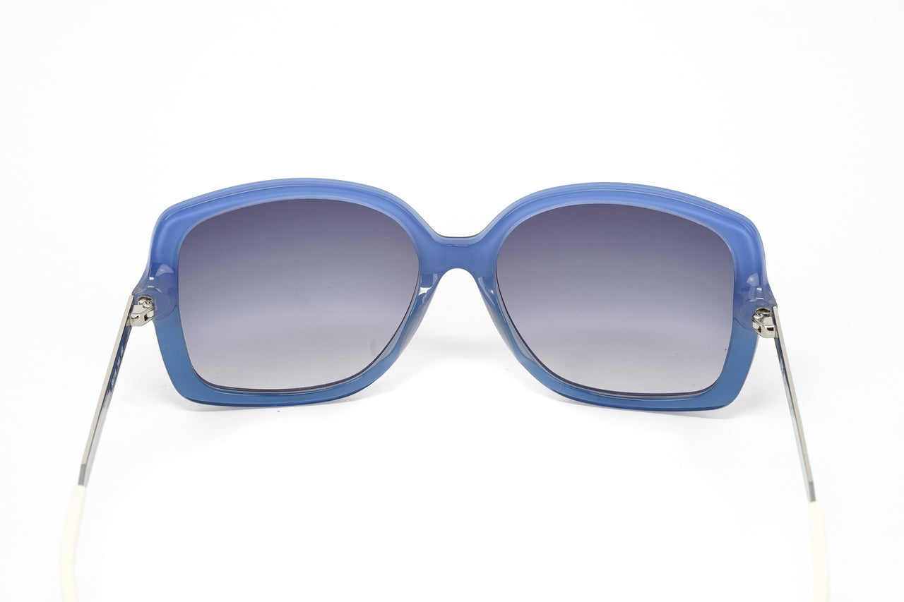 Love Moschino Women's Sunglasses Butterfly Blue ML549S03SA