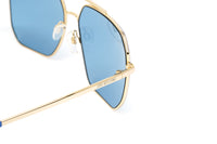 Thumbnail for Love Moschino Women's Sunglasses Square Pilot Azure MOL010/S MVU