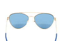 Thumbnail for Love Moschino Women's Sunglasses Pilot Blue MOL011/S MVU/KU