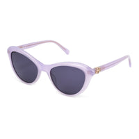 Thumbnail for Love Moschino Women's Sunglasses Cat Eye Purple MOL015/S 789/IR