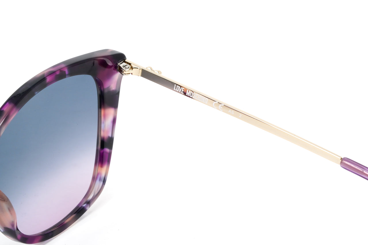 Love Moschino Women's Sunglasses Butterfly Purple MOL018/S I4 0AY0