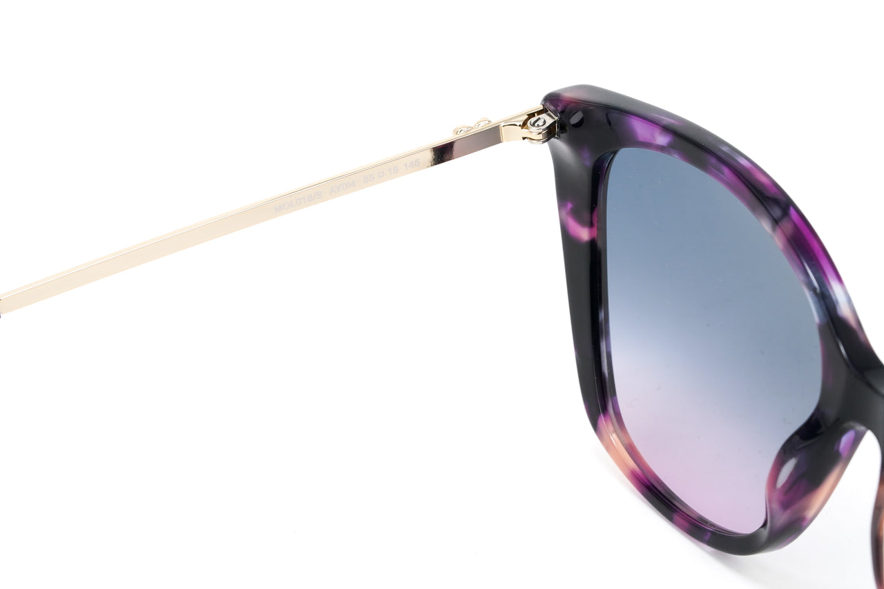 Love Moschino Women's Sunglasses Butterfly Purple MOL018/S I4 0AY0