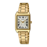 Thumbnail for Casio Slim Ladies' Gold Watch LTP-V007G-9BUDF