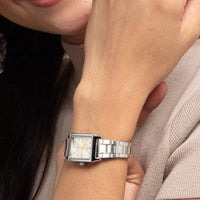 Thumbnail for Casio Ladies Quartz Dress Watch 31mm Rectangular Two Tone Gold