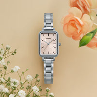 Thumbnail for Casio Ladies Watch 21mm Slim Pink Rectangular