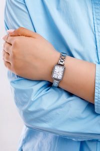 Thumbnail for Casio Ladies' Watch 21mm Slim White Rectangular