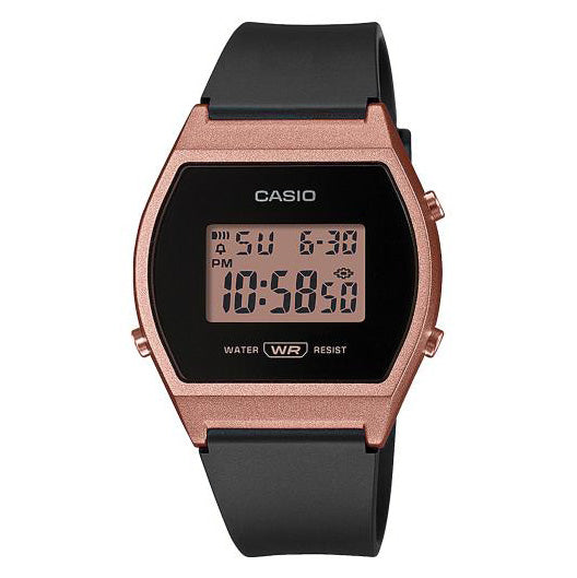 Casio Women's Watch Pop Digital Pink Black LW-204-1ADF