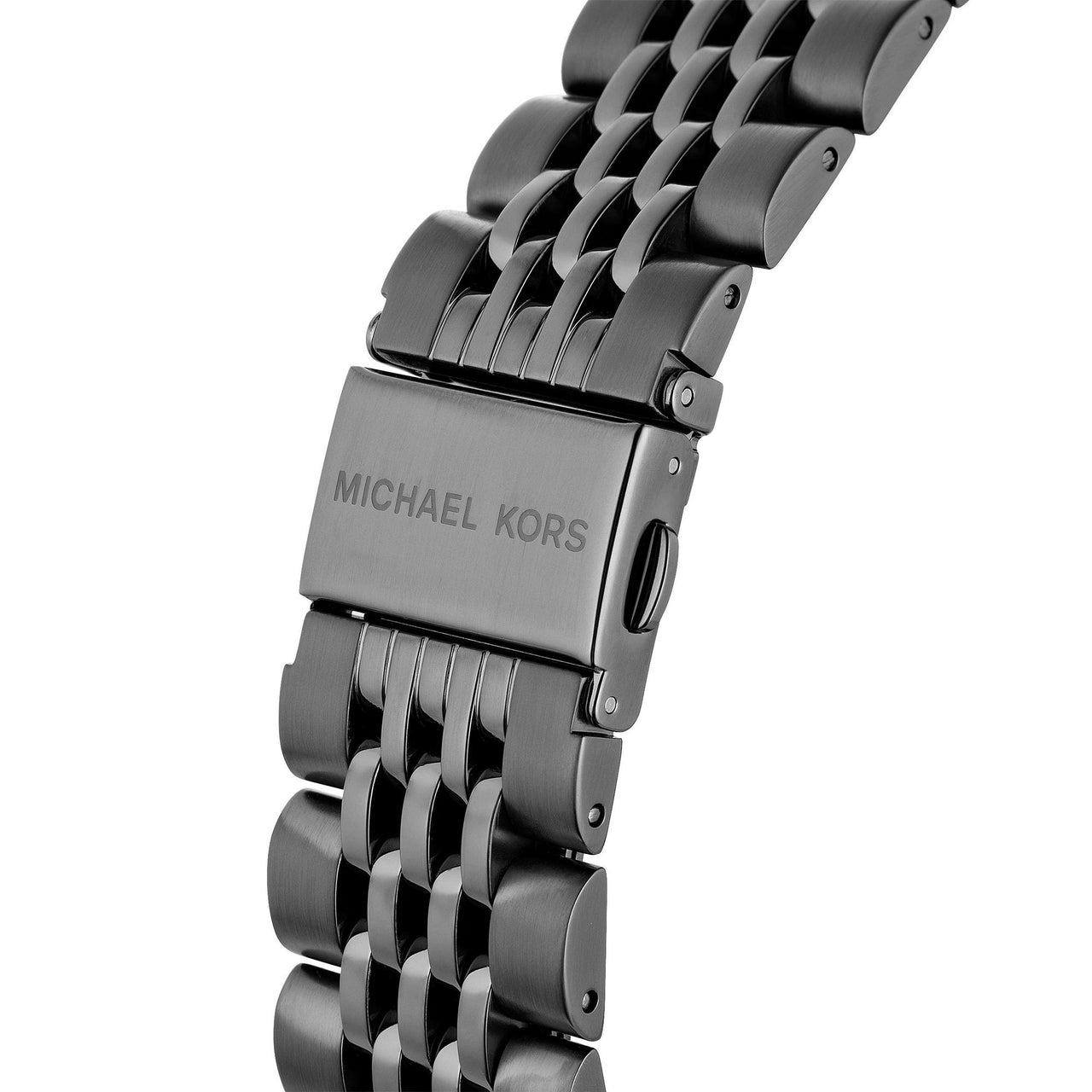 Michael Kors Men's Watch Bayville Chronograph Blue Gunmetal MK8727