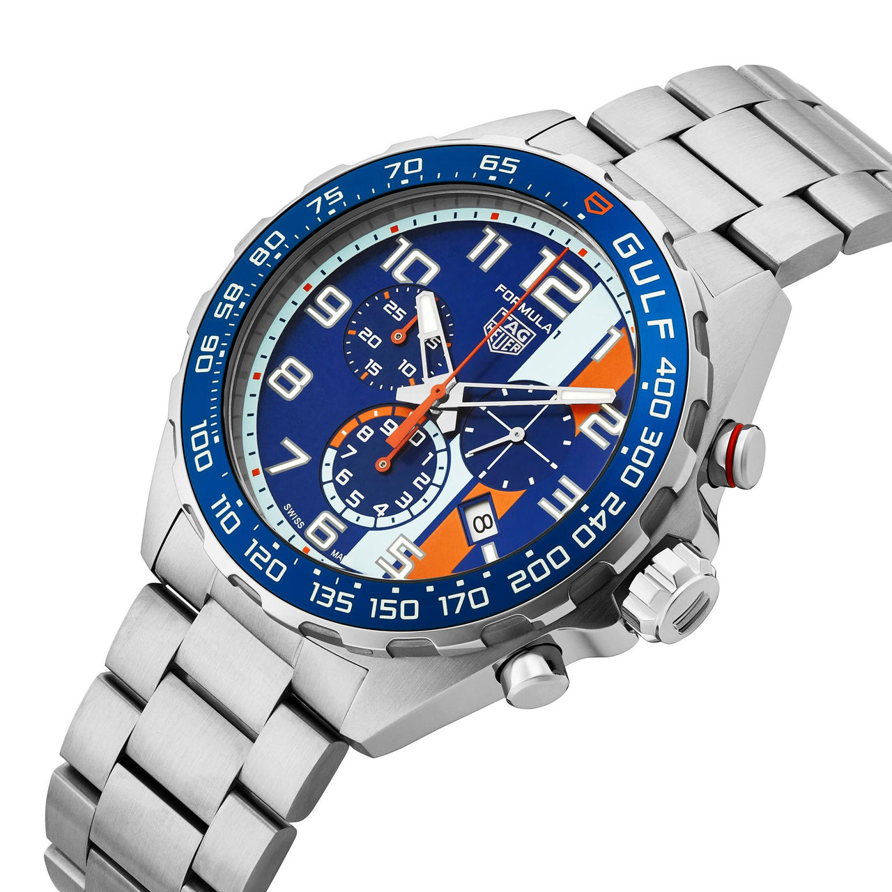 Tag Heuer Watch Formula 1 Gulf Chronograph Steel CAZ101AT.BA0842