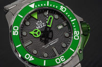 Thumbnail for M2Z Men's Watch Diver 200 Bracelet Green 200-001X