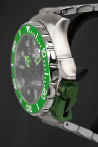 Thumbnail for M2Z Men's Watch Diver 200 Bracelet Green 200-001X