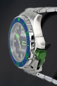 Thumbnail for M2Z Men's Watch Diver 200 Bracelet Green Blue 200-003X