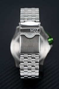 Thumbnail for M2Z Men's Watch Diver 200 Bracelet Green Blue 200-003X