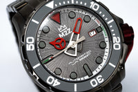 Thumbnail for M2Z Men's Watch Diver 200 Plated Bracelet Grey 200-004X