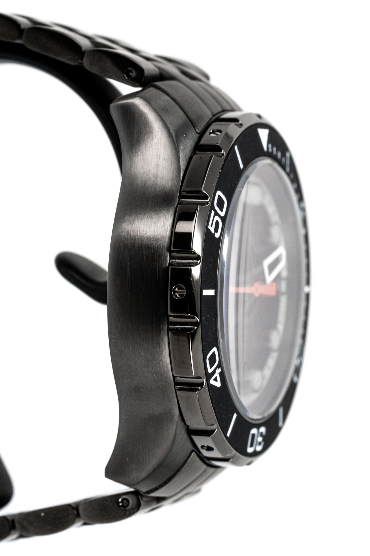 M2Z Men's Watch Diver 200 Plated Bracelet Black 200-005X