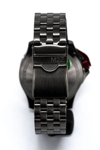 Thumbnail for M2Z Men's Watch Diver 200 Plated Bracelet Black 200-005X