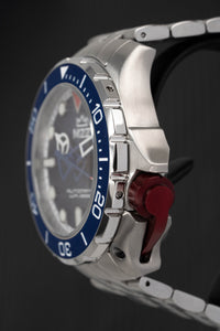 Thumbnail for M2Z Men's Watch Diver 200 Bracelet Blue 200-007X
