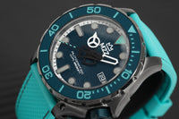 Thumbnail for M2Z Men's Watch Diver 200 Teal 200-011