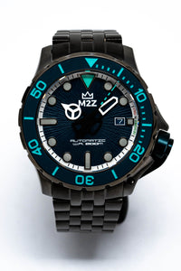 Thumbnail for M2Z Men's Watch Diver 200 Plated Bracelet Teal 200-011X