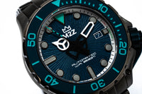 Thumbnail for M2Z Men's Watch Diver 200 Plated Bracelet Teal 200-011X