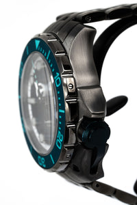 Thumbnail for M2Z Men's Watch Diver 200 Plated Bracelet Teal 200-011X