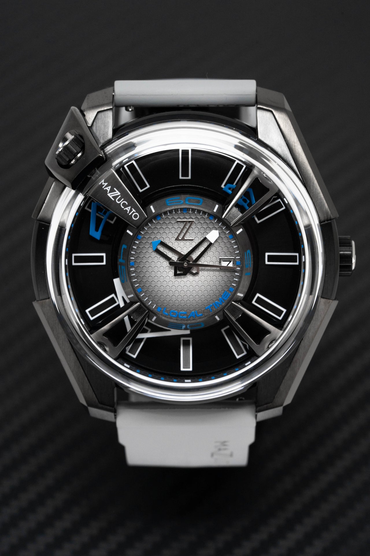 Mazzucato Watch Automatic LAX Limited Edition Dual Time 03-GY