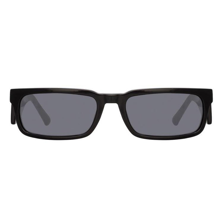 Marcelo Burlon x Linda Farrow Rectangular Black Sunglasses MB5C1SUN
