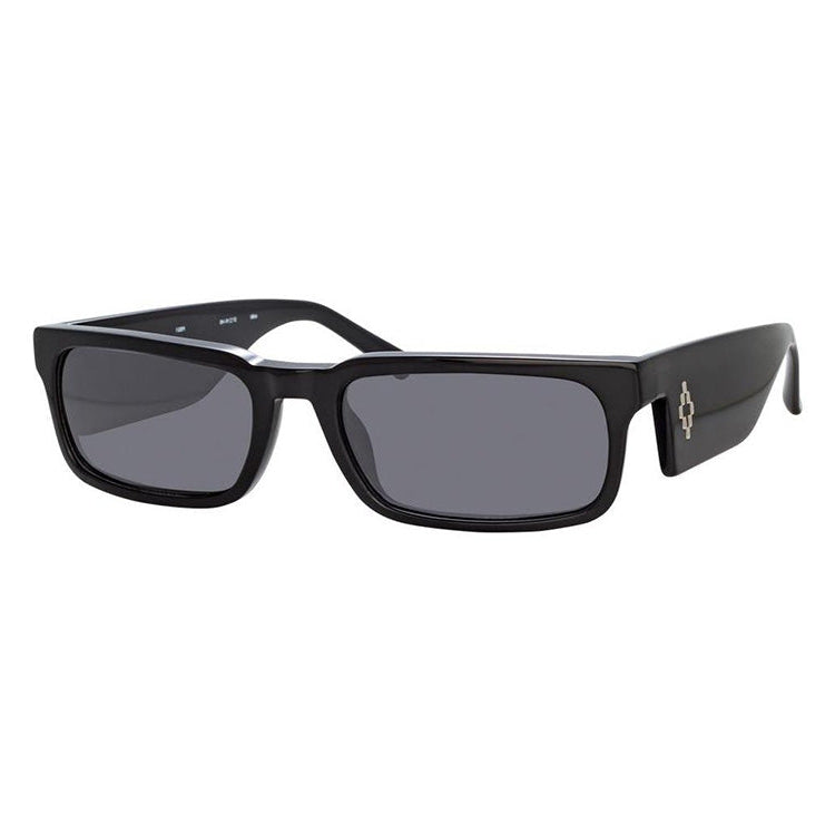 Marcelo Burlon x Linda Farrow Rectangular Black Sunglasses MB5C1SUN