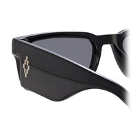 Thumbnail for Marcelo Burlon x Linda Farrow Rectangular Black Sunglasses MB5C1SUN