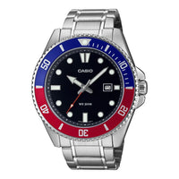 Thumbnail for Casio Men's Watch Standard Red Blue Bracelet MDV-107D-1A3VDF