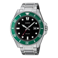 Thumbnail for Casio Men's Watch Standard Green Black Bracelet MDV-107D-3AVDF